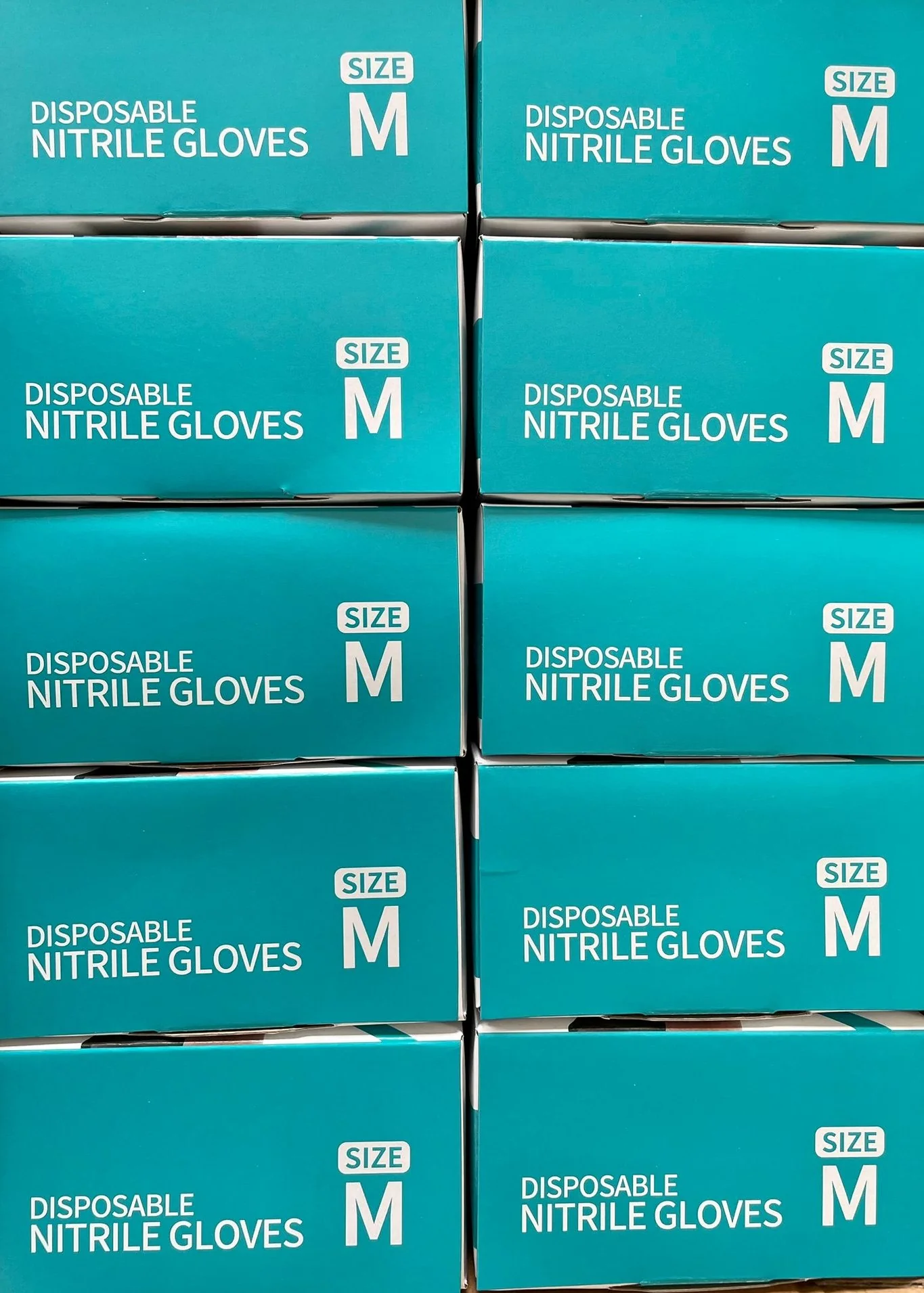 black nitrile gloves box