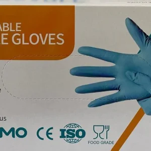Blue Nitrile 4G Gloves